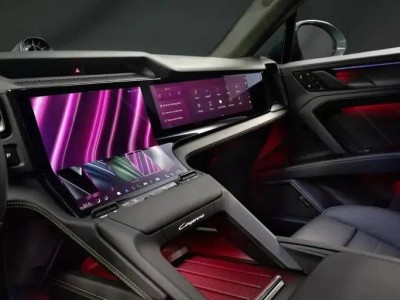 保時捷純電Cayenne內飾官圖來襲,科技座艙與個性定制共筑新體驗