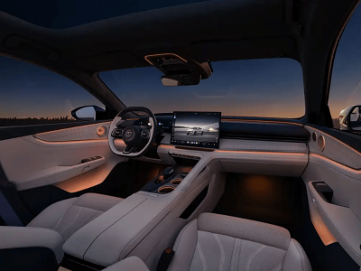 極氪001內飾煥新官圖發布:星空音樂廳概念,舒適按摩躺椅引領豪華出行