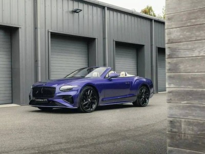 賓利定制歐陸GTC Speed:紫羅蘭色車身配2億年石材,演繹專屬奢華