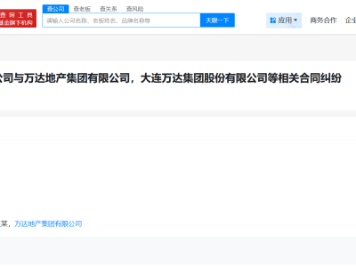 王健林及萬達集團因合同糾紛被起訴