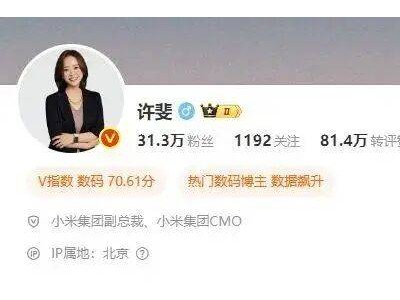 小米中國區市場部換帥!魏思琪接棒王騰出任總經理,履歷曝光