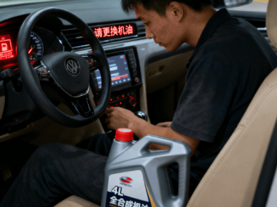 車子亮起換機油提示燈,是冒險繼續開還是盡快換?來聽聽經驗