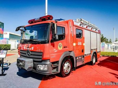 2025消防展聚焦:梅賽德斯-奔馳Atego 1330底盤消防車,德系精工守護中國