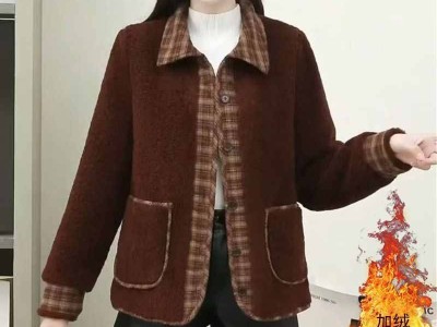 拼多多百億補貼來襲！雪暖中年媽媽羊羔外套，加厚保暖到手僅79.89元