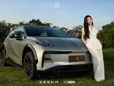 新款極氪X官圖亮相!11月5日首發(fā) 啞光綠車漆登場續(xù)航再升級