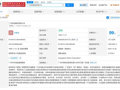 廣州地鐵直接持股百余家企業(yè)