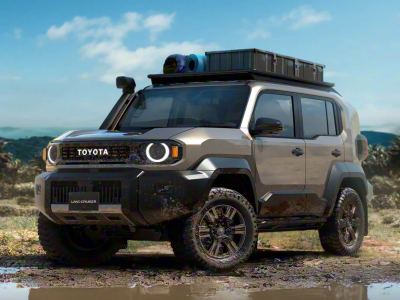 蘭德酷路澤FJ亮相車展,定位降低價格或親民,硬派外觀越野性能在線