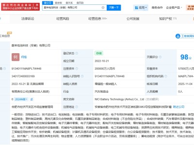 李斌在蔚來電池科技公司職位發生變更 由董事長變更為董事