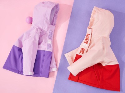 拼多多百億補貼!笛莎女童春季新款撞色沖鋒衣,中大童時尚之選,降幅達30%