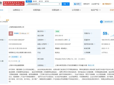 西舍咖啡公司經營異常