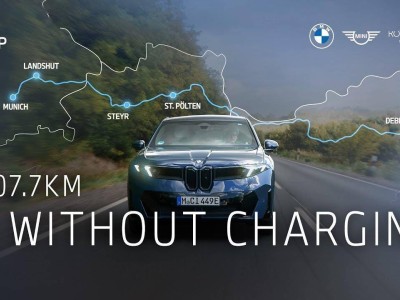 寶馬新款iX3電動車極限挑戰:1007公里續航達成,2%電量見證實力