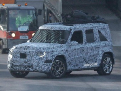 奔馳“小G”諜照來襲:延續經典方盒子造型 預計純電版2027年登場