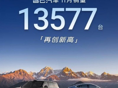 智己汽車11月銷量達(dá)13577臺創(chuàng)新高，連續(xù)三月破萬全年增71%