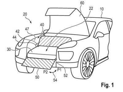 保時捷新專利來襲：電動汽車前備廂巧變躺椅 舒適又實用