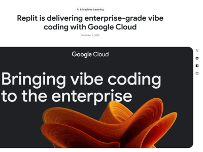 谷歌聯手Replit加碼“氛圍編程” 劍指亞馬遜系AI編程市場