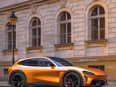 邁凱倫將推五座混動SUV,渲染圖曝光,前臉標志性燈光配24英寸輪圈