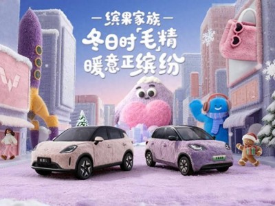 冬日暖趣新體驗！繽果S粉紅豹豹車與彩虹兔兔車亮相潮流毛絨展