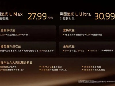 新能源豪華新選擇!27.99萬起嵐圖追光L上市,實力比肩BBA