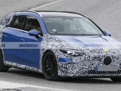 純電奔馳AMG CLA獵裝版諜照首現(xiàn),四驅(qū)雙電機(jī)+800V快充,2027年將登場(chǎng)