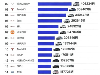 2025年1-11月新能源車銷量TOP20揭曉，吉利星愿登頂，低價(jià)車型受青睞