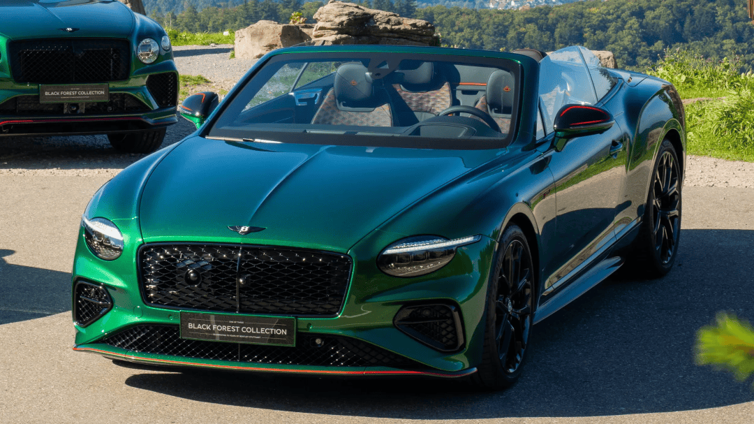 賓利黑森林特別版車型內飾細節