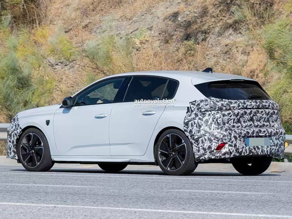 全新標致308諜照